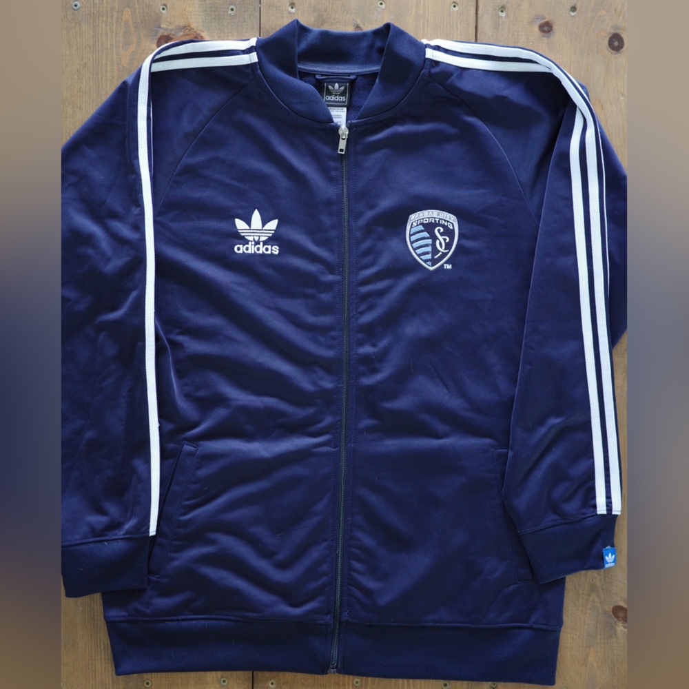 Sporting Kansas City Adidas Zip Track Jacket